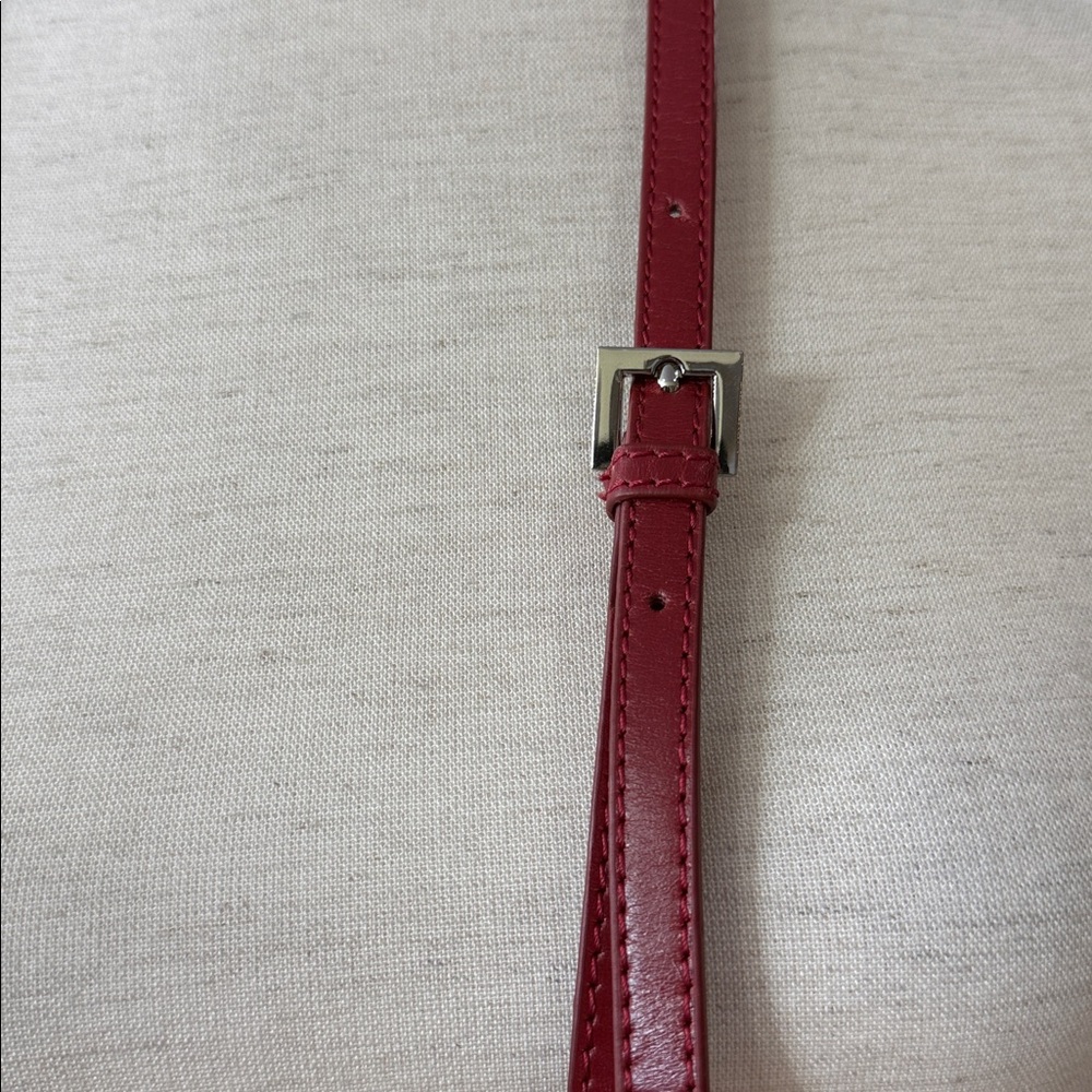 HOBO WOMEN’S RED LEATHER INTERNATIONAL CROSSBODY PURSE - Picture 9 of 9